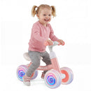 Baby Balance Bike with Adjustable Handlebar and Seat with Lighting Wheels