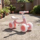Baby Balance Bike with Adjustable Handlebar and Seat with Lighting Wheels by LJGDeals