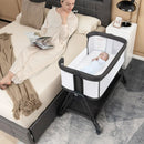 Baby Portable Bedside Sleeper with 7 Adjustable Heights by LJGDeals