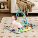 4-in-1 Baby Bouncer Activity Center with 3 Adjustable Heights-Green by LJGDeals