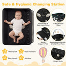 Baby Changing Table Foldable Diaper Changing Station with Storage Bag and Shelf by LJGDeals