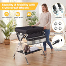 Baby Changing Table Foldable Diaper Changing Station with Storage Bag and Shelf