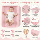 Baby Changing Table Foldable Diaper Changing Station with Storage Bag and Shelf by DirectDeals