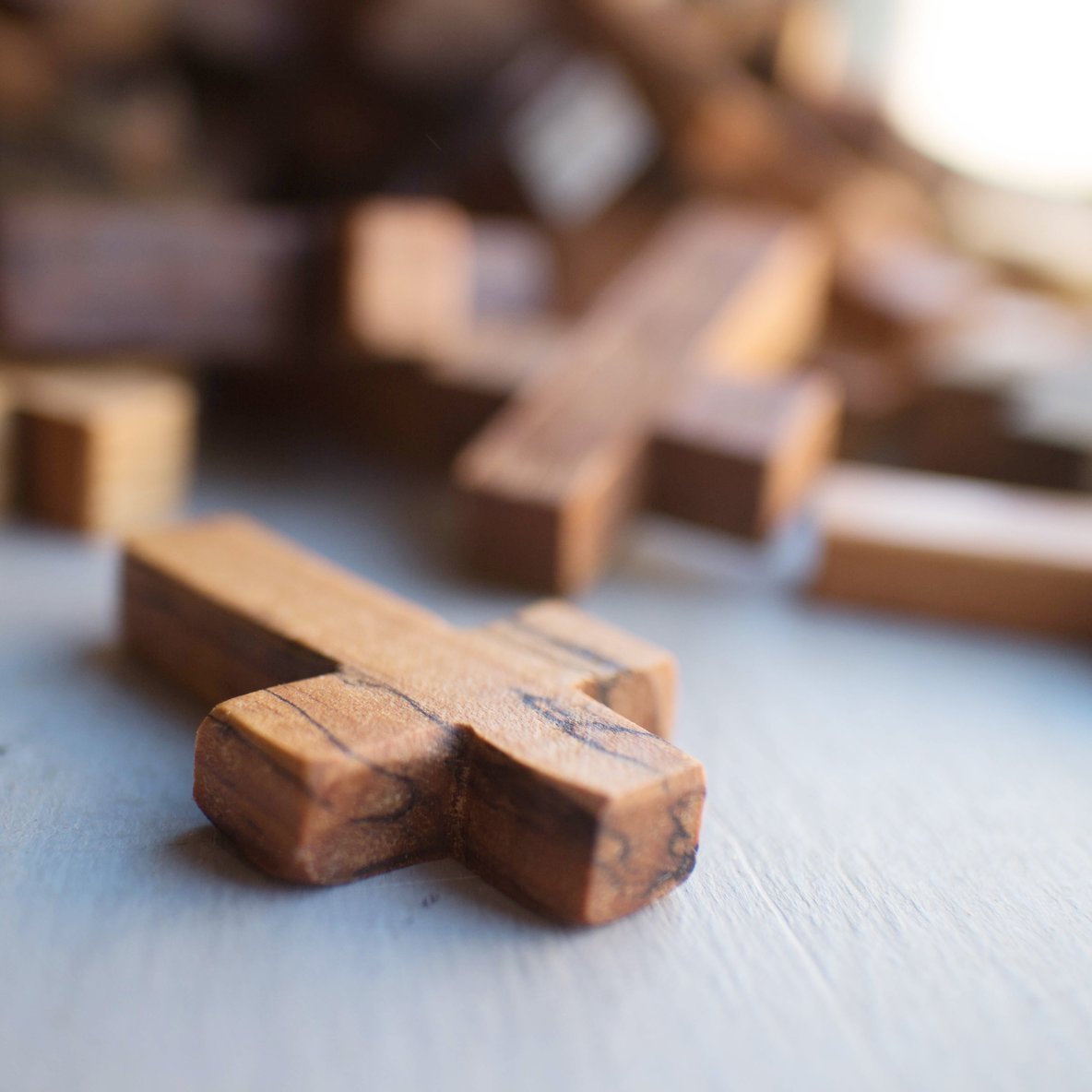 Handmade Wooden Pocket Crosses, photo 5 of 19