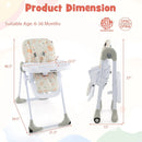 3-In-1 Convertible Baby High Chair by LJGDeals