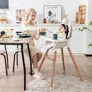 Baby High Chair with Dishwasher Safe Tray by LJGDeals