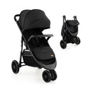 Baby Jogging Stroller with Adjustable Canopy for Newborn by LJGDeals