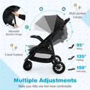 Baby Jogging Stroller with Adjustable Canopy for Newborn by LJGDeals