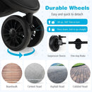 Baby Jogging Stroller with Adjustable Canopy for Newborn by DirectDeals