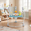 Baby Jump and Play Activity Center with Rotatable Seat and Interactive Toys