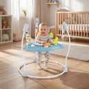 Baby Jump and Play Activity Center with Rotatable Seat and Interactive Toys