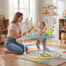 Baby Jump and Play Activity Center with Rotatable Seat and Interactive Toys by LJGDeals