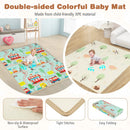 Baby Playpen with Mat and Breathable Mesh-Gray by LJGDeals
