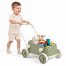 Push Walker with Storage Basket and Foldable Handle by LJGDeals
