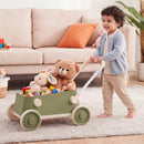 Push Walker with Storage Basket and Foldable Handle by LJGDeals