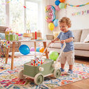 Push Walker with Storage Basket and Foldable Handle by LJGDeals