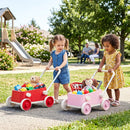 Push Walker with Storage Basket and Foldable Handle by DirectDeals