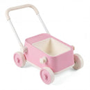 Push Walker with Storage Basket and Foldable Handle by LJGDeals