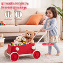 Push Walker with Storage Basket and Foldable Handle by LJGDeals