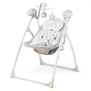 Electric Foldable Baby Rocking Chair with Adjustable Backrest by LJGDeals