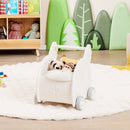 Baby Walker Push Toy with Handle for Boys Girls of 3+ Years Old-White by LJGDeals