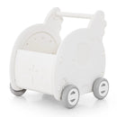 Baby Walker Push Toy with Handle for Boys Girls of 3+ Years Old-White by LJGDeals