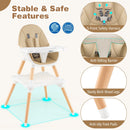 5-in-1 Baby Wooden Convertible High Chair