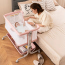 Bedside Sleeper Bassinet with 6-Level Adjustable Height by LJGDeals