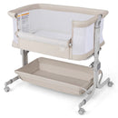 Bedside Sleeper Bassinet with 6-Level Adjustable Height by LJGDeals