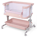 Bedside Sleeper Bassinet with 6-Level Adjustable Height by LJGDeals