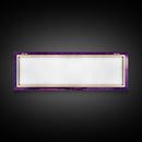 Panoramic Fantasy Underwater City, Purple Art, Extra Large Wall Art, Framed Panoramic Canvas Print, Framed Wall Decor