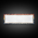 Abstract Sea Horizon Wall Art, Vibrant Abstract, Framed Print Art, Sunset, Ocean, Textured Abstract Panoramic, Wall Art, Canvas Print