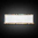 Abstract Beach Canvas Art Print, Sunset, Coconut Trees, Textured Abstract Print, Canvas Wall Art Beach, Panoramic, Wall Art, Canvas Print