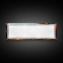 Abandoned Train Tracks, Urban Decay Graffiti Photography, Framed Canvas Print, Industrial Loft Decor, Loft Wall Art, Urban Art