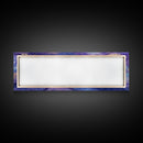 Purple Marble Canvas Wall Art, Abstract Canvas Art, Panoramic Extra Large Wall Art, Marble Wall Decor, Modern Art, Purple and Gold Art