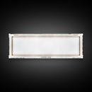 Woodbridge New Jersey Panoramic Framed Canvas Print, Artistic Travel Poster, Retro Wall Art, Unique Office Decor, Living Room Gift, Original Artwork