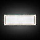 Albuquerque New Mexico Panoramic Painting Framed Canvas Print, Mid Century Modern Art, Pop Art Style, Travel Poster, Wall Art Decor