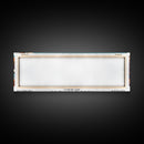 Albuquerque New Mexico Panoramic Painting, Mid Century Modern Framed Canvas Print, Retro Pop Art Travel Poster, Wall Decor, Office Art