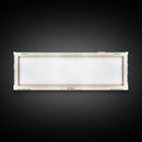 Abilene Texas Panoramic Painting, Mid Century Modern Framed Canvas Print, Retro Pop Art Travel Poster, Office Wall Art Decor, City Print