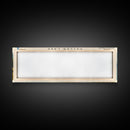 Keller Lake Framed Canvas Print, Panoramic Lake House Decor, Wall Art, Travel Poster, Scenic Lake Painting, Nature Art