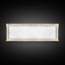 Lac La Plonge Lake Billy Chinook Oregon Framed Canvas Print, Panoramic Lake House Decor, Wall Art, Travel Poster, Scenic Lake Painting, Home Decor