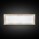 Lake Burton Georgia Framed Canvas Print, Lake House Art, Panoramic Wall Art, Travel Poster, Scenic Lake Painting, Home Decor