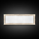 Lenore Lake Framed Canvas Print, Lake House Decor, Panoramic Wall Art, Travel Poster, Landscape Painting, Bedroom Decor