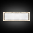 Sechrist Lake Indiana Framed Canvas Print, Lake House Decor, Panoramic Wall Art, Travel Poster, Serene Lake Painting, Bedroom Decor