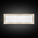 Sevier Lake Utah Panoramic Framed Canvas Print, Lake House Decor, Wall Art, Travel Poster, Tranquil Landscape, Modern Art