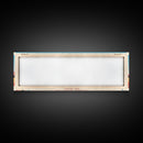 Abiquiu Reservoir New Mexico Framed Canvas Print, Panoramic Wall Art, Midcentury Modern, Pop Art, Travel Poster, Living Room Art