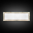 Alligator Lake Florida Framed Canvas Print, Panoramic Travel Poster, Pop Art, Midcentury Modern Wall Art, Scenic Bedroom Decor