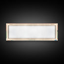 Lake Pontchartrain Louisiana Framed Canvas Print, Panoramic Wall Art, Midcentury Modern, Pop Art, Bedroom Art, Travel Poster, Lake House Decor