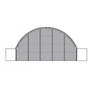 Back Wall for 50'x40'x17' Double Truss Container Shelter