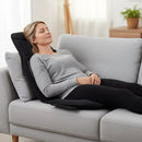 Back Massager Seat Cushion with Heat and 10 Vibration Motors for Pain Relief-Black by LJGDeals